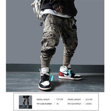 Load image into Gallery viewer, BYBB&#39;S DARK Hip Hop Joggers Men Detachable Multi-Pocket (Elastic Waist)
